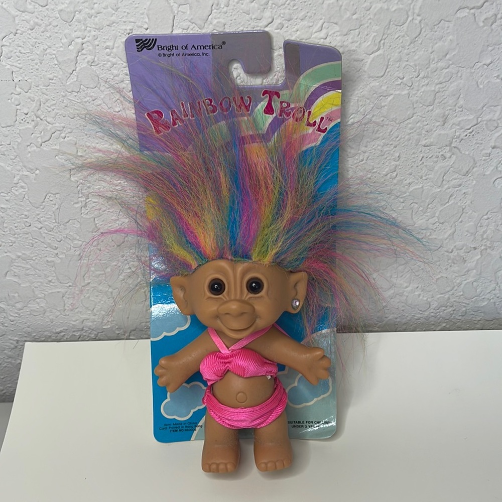 Magic Troll doll 80s new condition
